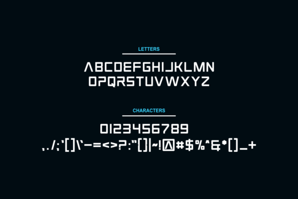 Naziona Font PNG with transparent background - Preview 3
