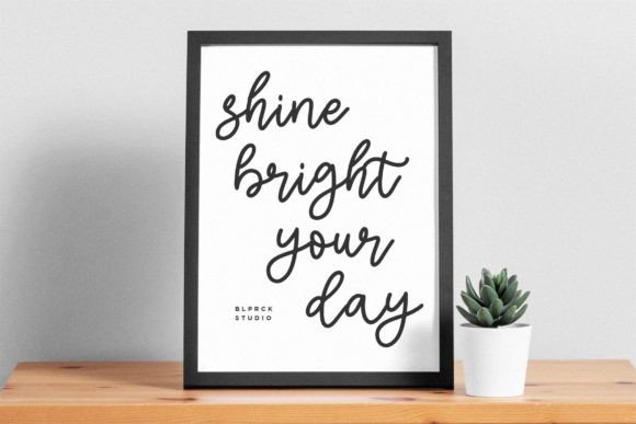 Orange Beauty Font PNG with transparent background - Preview 1