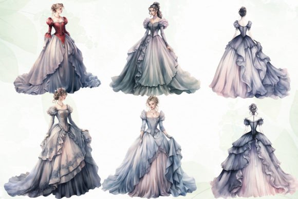 open lace back dress Handmade Victorian dress – ÀMonBelAmour main image 1