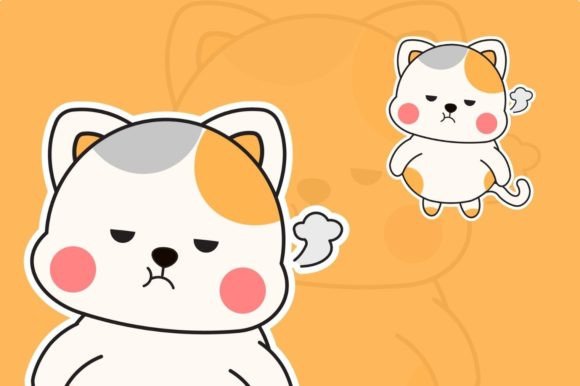 Teaching Materials Cute Cat Animals P