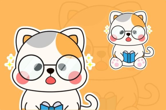 Teaching Materials Cute Cat Animals S