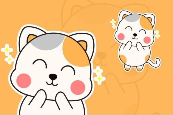 Teaching Materials Cute Cat Animals T