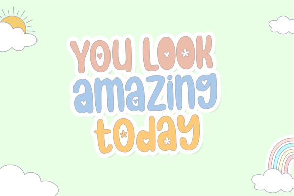 Cloudy Days Font - Preview 5