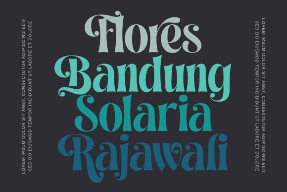 Flatens Beast Font - Preview 4