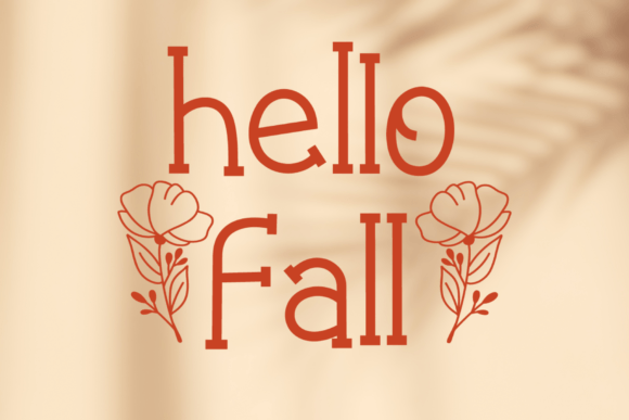 Flower Park Font - Preview 2