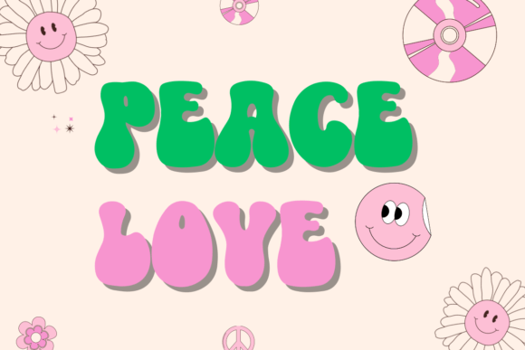 Groovy Good Font font preview - 1
