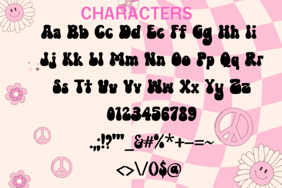 Groovy Good Font font preview - 3