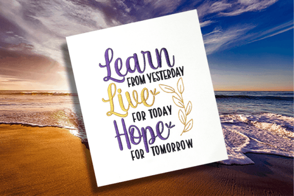 Learn, Live, Hope