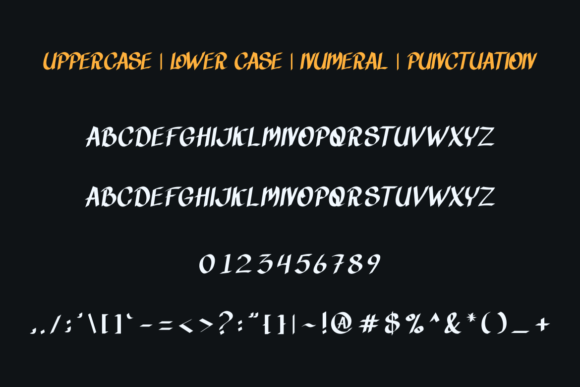 Rubycos Font PNG with transparent background - Preview 2