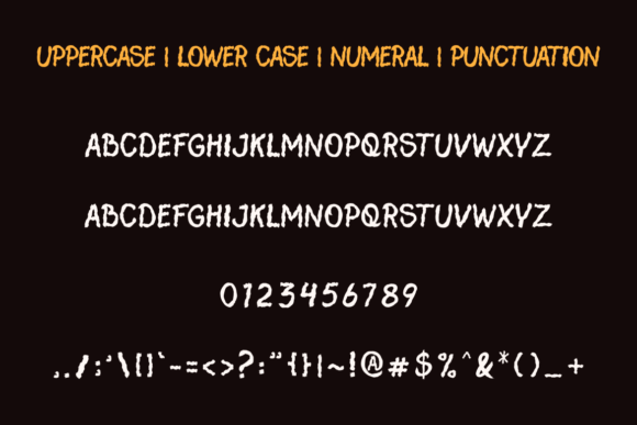 Scary Death Font PNG with transparent background - Preview 2