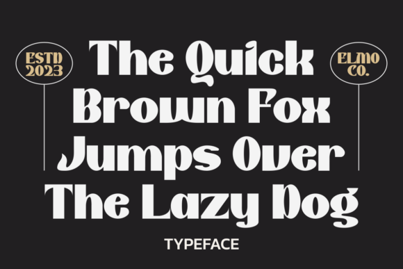 Analof Elmo Font - Preview 2