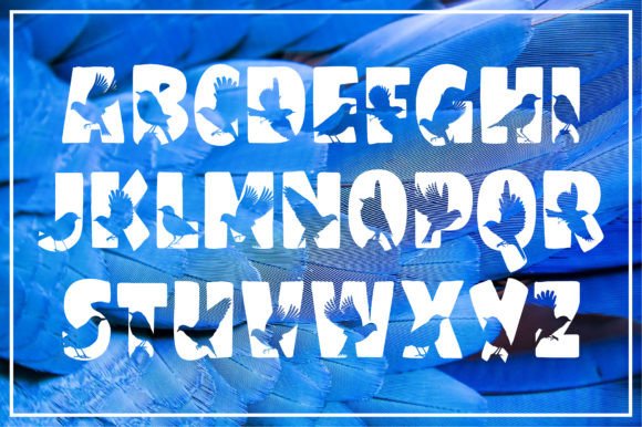 Bird Font - Preview 1