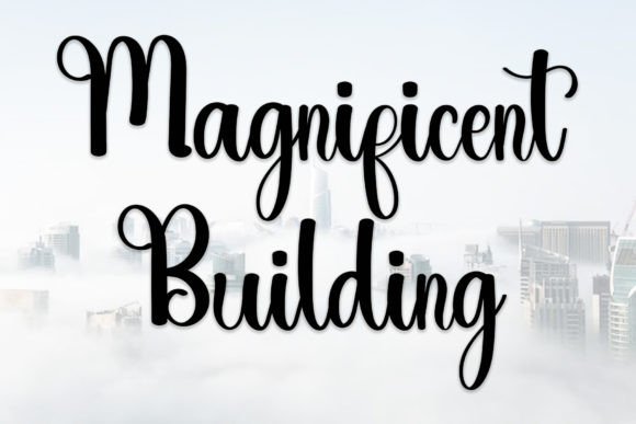 Building Font - Preview 3