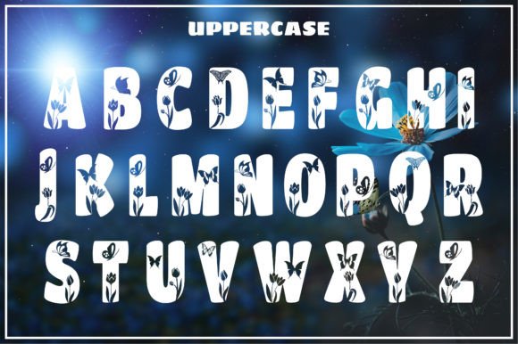 Butterfly Font - Preview 1
