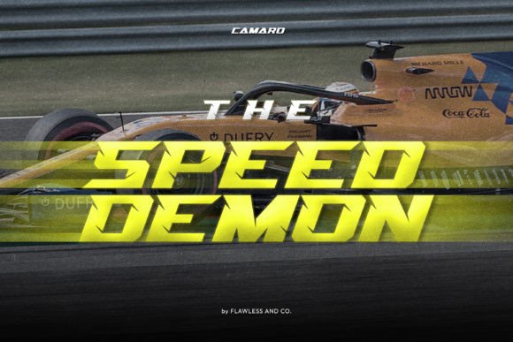 Camaro Font - Preview 4