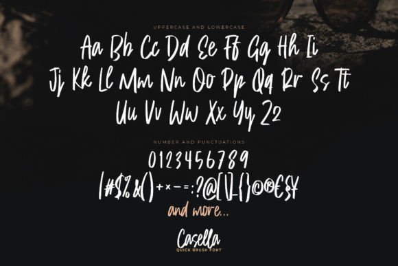 Cassella Font - Preview 5
