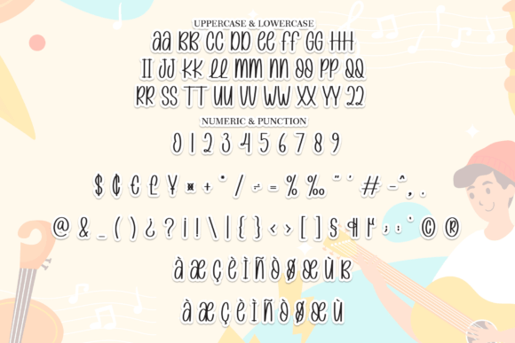 Catchy Tunes Font - Preview 6