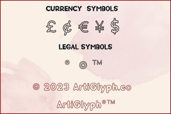 Echolite Outline Font - Preview 3