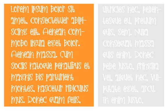 Flower Tops Font - Preview 3