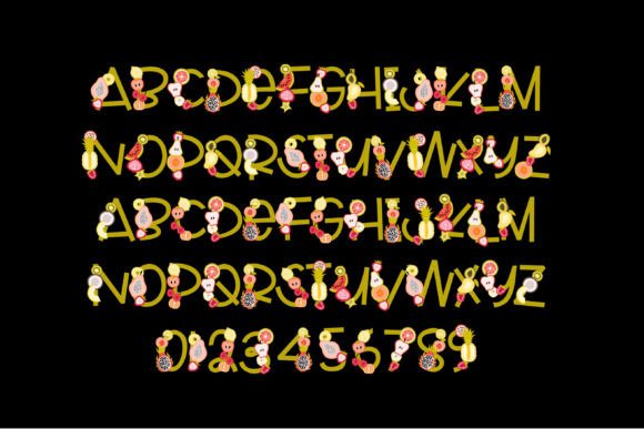 Fruitilicious Font - Preview 3