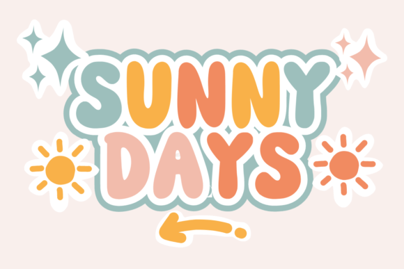 Funny Sunshine Font - Preview 5