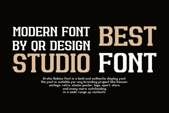 Gratix Robina Font - Preview 4