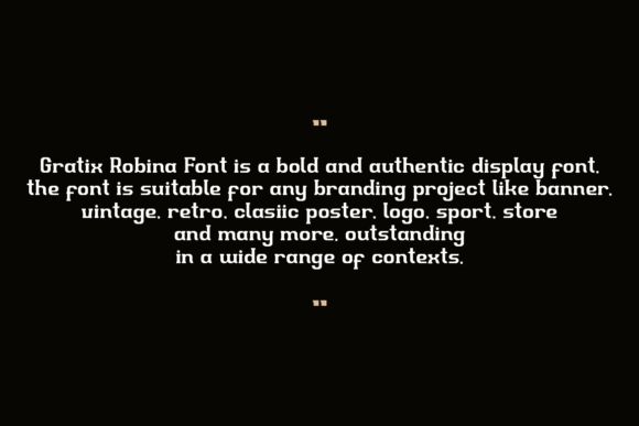Gratix Robina Font - Preview 5