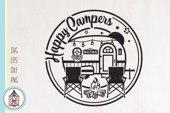 Happy Camper Sign