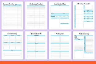 Household Planner Canva Interior Graphic by munjixpro · Creative Fabrica