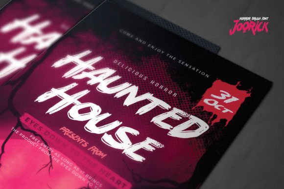 Joorick Font PNG with transparent background - Preview 4