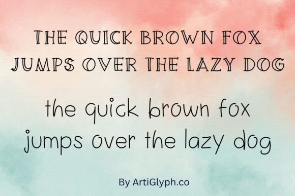 Kingsford Font PNG with transparent background - Preview 4