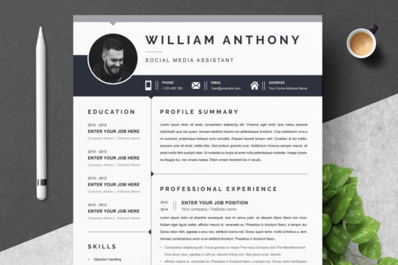 Modern Resume Template Cover Letter