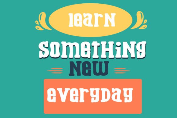 Nincaboodle Font PNG with transparent background - Preview 5