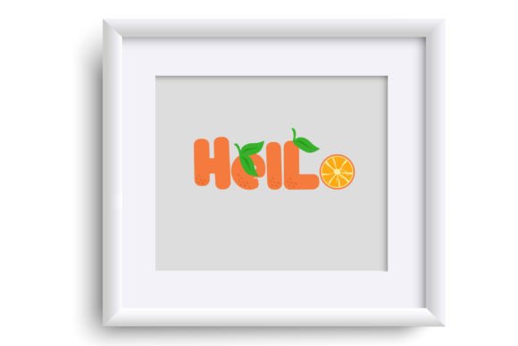 Orange You Glad Font PNG with transparent background - Preview 5