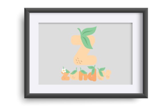 Peach Lemonade Font PNG with transparent background - Preview 3