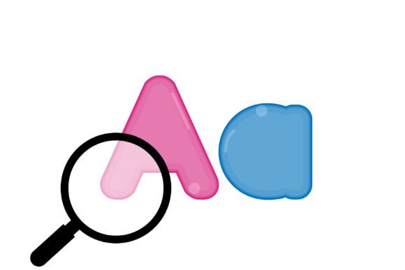 Rainbowberry Font PNG with transparent background - Preview 5