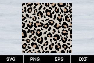 Seamless Leopard Pattern Vector, Svg Graphic by AnuchaSVG · Creative ...