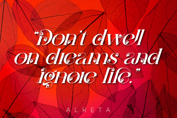 Alketa Nature Font - Preview 5