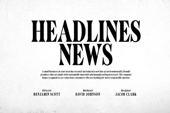 Autograde - Strong Bold Serif Font - Preview 3