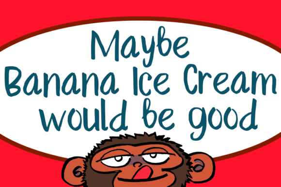Bestfriend Monkey Font - Preview 2