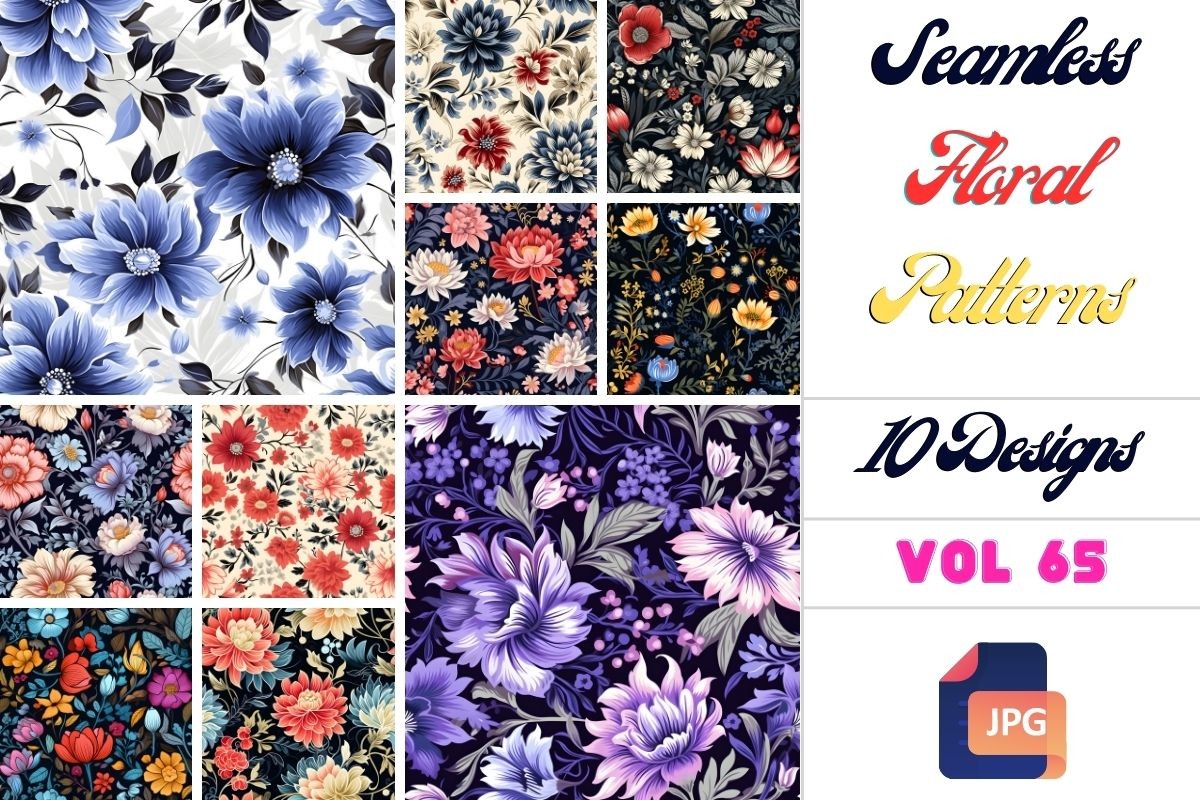 Charming Pattern Library Graphic by Ranya Art Studio · Creative Fabrica