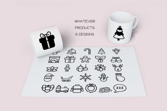 Christmas Icons Font - Preview 5