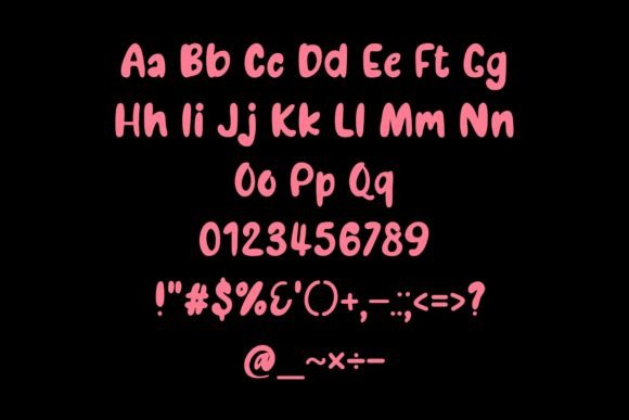 Cliddle Font Font - Preview 3