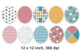 Cute Boho Digital Background Papers Graphic by Lemon Paper Lab ...