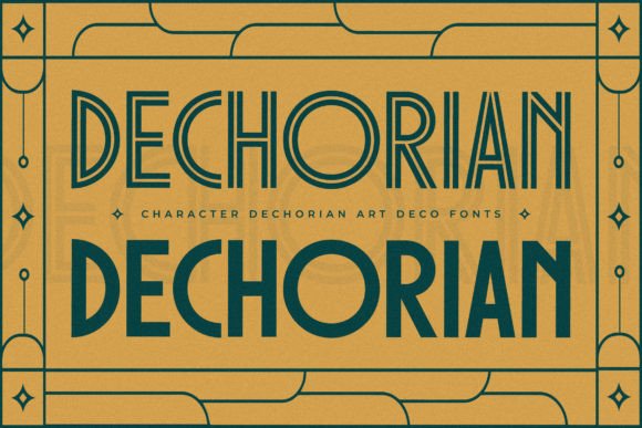 Dechorian Font - Preview 5