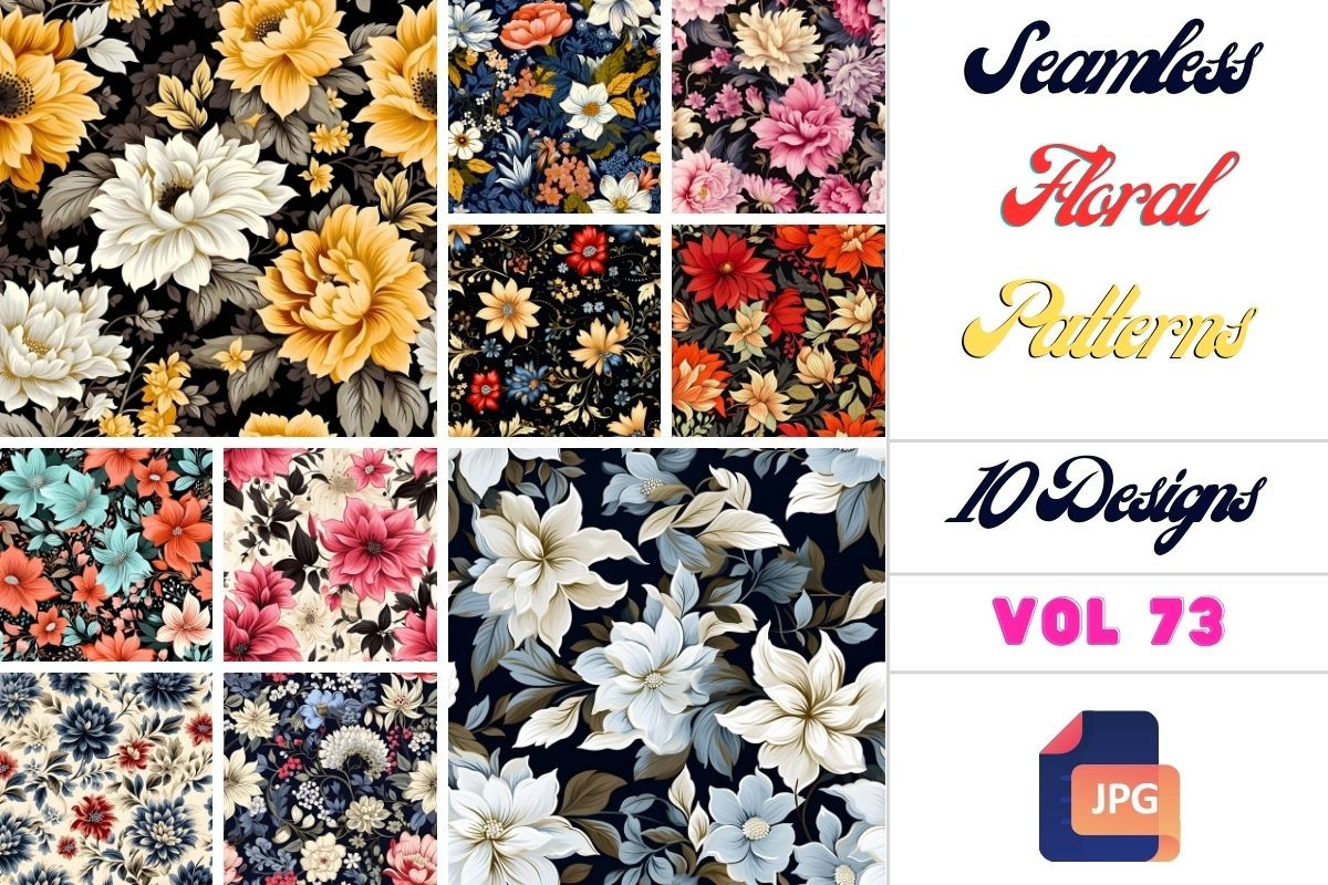 Flower Pattern Treasure, Ranya Graphic by Ranya Art Studio · Creative ...