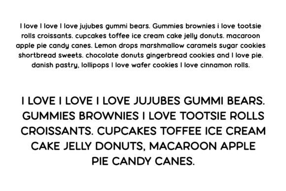 Friday Goodness Font PNG with transparent background - Preview 4