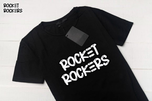 Home Rock Font PNG with transparent background - Preview 5