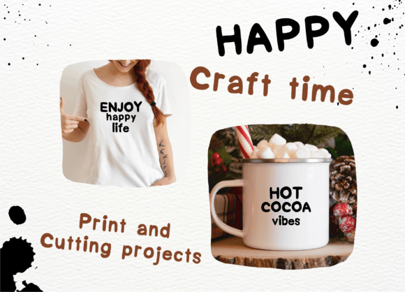 Ink Bold Font PNG with transparent background - Preview 2