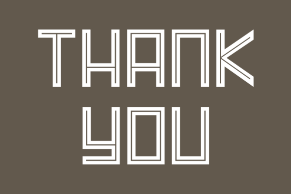Lineart Font PNG with transparent background - Preview 5